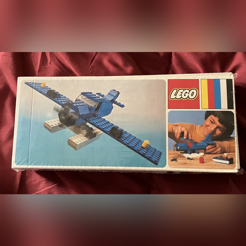 LEGO 712 Sea Plane is a  117 piece NIP set with 2 minifigs released in 1977.